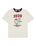 DEUS EX MACHINA BUCK UP TEE - IVORY