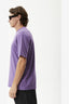 AFENDS VINYL - RECYCLED RETRO FIT TEE - FADED PURPLE