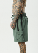 AFENDS HOUSE RELATED CARGO SHORT 20" - SYCAMORE