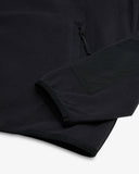 DEUS SECTION ZIP NECK FLEECE - BLACK