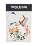 DEUS EX MACHINA CLASSIC STICKER PACK - MULTI