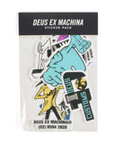 DEUS EX MACHINA SEASONAL STICKER PACK - MULTI