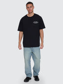 THRILLS VAL FOR THE WIN OVERSIZE FIT TEE - BLACK