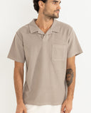 RHYTHM VINTAGE TERRY POLO - STONE