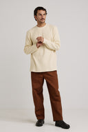 WAFFLE KNIT - NATURAL