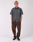 T&C WHALER 2.0 CORD PANT - CHOCOLATE