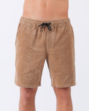 T&C WHALER CORD SHORT - SAND
