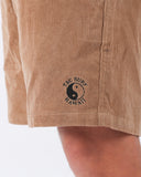 T&C WHALER CORD SHORT - SAND