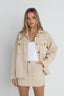 RHYTHM WILLA STRIPE JACKET - SAND