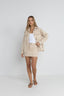 RHYTHM WILLA STRIPE JACKET - SAND
