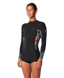 O'NEILL BAHIA BACK ZIP LONG SLEEVE MID SPRING 2MM - VINTAGE ALOHA