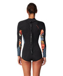 O'NEILL BAHIA BACK ZIP LONG SLEEVE MID SPRING 2MM - VINTAGE ALOHA