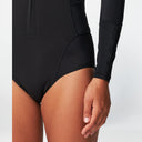 O'NEILL BAHIA NEO SKINS FZ LS SPRING 1MM - BLK/BLK