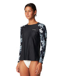 O'NEILL SALINA LS SURF TEE - WILD ORCHID MIDNIGHT