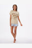 RIPCURL RIP CURL WANDERER OVERSIZED TEE - NATURAL
