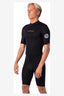 RIP CURL DAWN PATROL 2MM BACK ZIP SPRING SUIT - BLACK