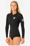 RIP CURL G-BOMB 2.0 LONG SLEEVE SPRING 1MM E STITCH - BLACK
