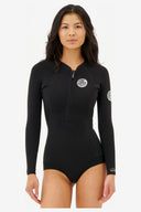 RIP CURL G-BOMB 2.0 LONG SLEEVE SPRING 1MM E STITCH - BLACK