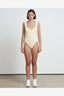 BARE BY CHARLIE HOLIDAY THE SWEETHEART BODY SUIT - BUTTER