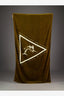 JUST ANOTHER FISHERMAN ANGLED MARLIN TOWEL - BROWN