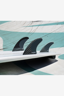 FUTURES BLACKSTIX TWIN +1 FIN SET MOUNT SURF SHOP