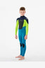 RIPCURL RIP CURL BOYS OMEGA 3/2MM BACKZIP WETSUIT - NAVY