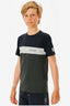 BOYS UNDERTOW S/S RASH VEST 8-16 YEARS - BLACK