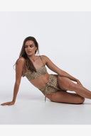 CHARLIE HOLIDAY BELLA BANDEAU ZEBRA MOUNT SURF SHOP CHARLIEHOLIDAY