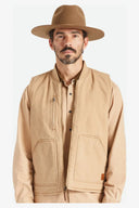 BRIXTON COHEN COWBOY FEDORA HAT DESERTPALM