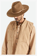 BRIXTON COHEN COWBOY FEDORA HAT DESERTPALM