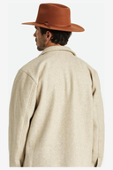 BRIXTON COHEN COWBOY HAT CARAMEL MOUNT SURF SHOP