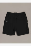JUST ANOTHER FISHERMAN CREWMAN SHORTS - BLACK