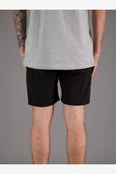 JUST ANOTHER FISHERMAN CREWMAN SHORTS - BLACK