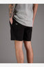 JUST ANOTHER FISHERMAN CREWMAN SHORTS - BLACK