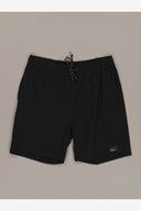 JUST ANOTHER FISHERMAN CREWMAN SHORTS - BLACK