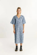 THING THING CRISS CROSS DRESS - PACKED GARDEN