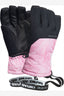 OYUKI: JUNIOR CHOTTO GLOVES - BLACK / PINK HANA