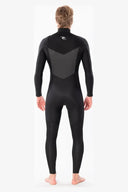 RIP CURL DAWN PATROL 32MM GB CHEST ZIP STEAMER - BLACK