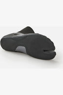 RIP CURL DAWN PATROL 3MM SPLIT TOE BOOT - BLACK