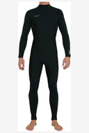 DEFENDER 3/2MM BACK ZIP - BLACK