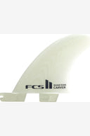 FCS II CARVER PERFORMANCE GLASS QUAD REAR SET - SMALL CLEAR