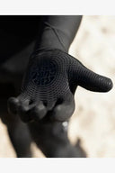 RIP CURL FLASHBOMB 3/2MM 5 FINGER GLOVE - BLACK
