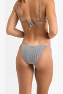 RHYTHM GEO STRING PANT BLACK / WHITE