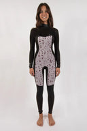 WOMENS SEVEN SEAS 4/3 CHEST FULL - SOLID BLACK