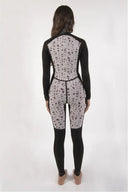 WOMENS SEVEN SEAS 4/3 BZ FULL - SOLID BLACK