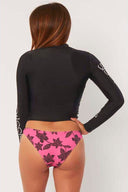 SISSTREVOLUTION SOLID TIDES RASHGUARD - BLACK