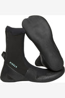 VISSLA HIGH SEAS 3MM SPLIT TOE BOOTIE - BLACK