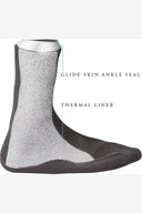 VISSLA HIGH SEAS 3MM SPLIT TOE BOOTIE - BLACK