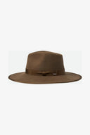 BRIXTON JO RANCHER FELT HAT FEDORA DESERT PALM