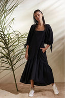 RUE STIIC LYRA MAXI DRESS - BLACK